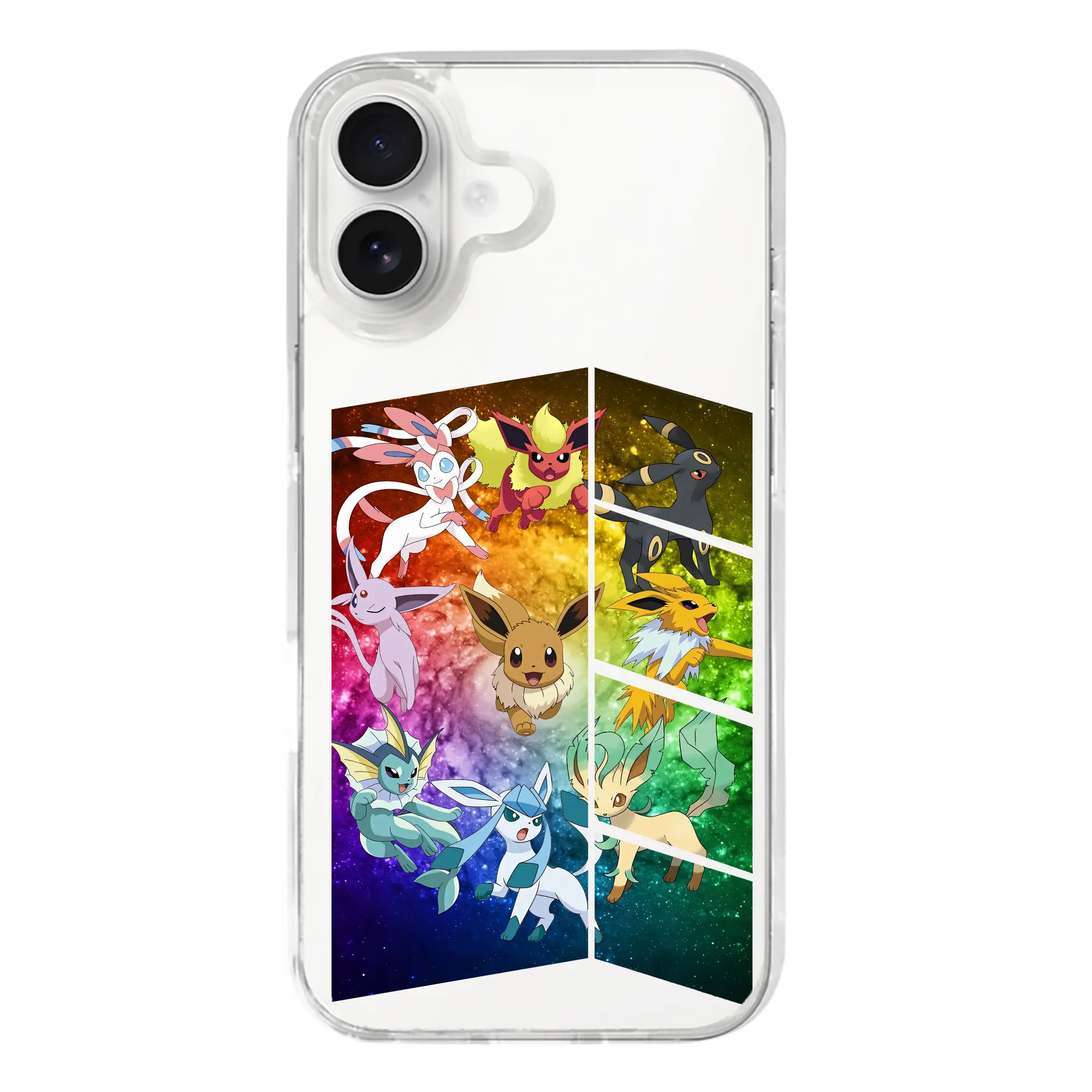 ポケモン グッズ,イーブイ - iPhone 17シリーズ 透明スマホケース – 薄型・耐衝撃・精密フィット保護カバー